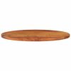 vidaXL Table Top 80x40x2.5 cm Oval Solid Wood Acacia