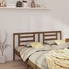 vidaXL Bed Headboard Honey Brown 206x4x100 cm Solid Pine Wood