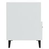 vidaXL Bedside Cabinets 2 pcs High Gloss White Engineered Wood