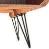 vidaXL Coffee Table 90x55.5x38.5 cm Solid Paulownia Wood Brown