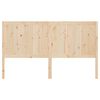 vidaXL Bed Headboard 205.5x4x100 cm Solid Pine Wood