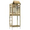 vidaXL Play Tower Brown 52.5 x 85 x 238 cm Solid Impregnated Wood