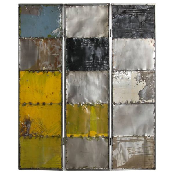 vidaXL Room Divider Multicolour 45x17x167 cm Iron