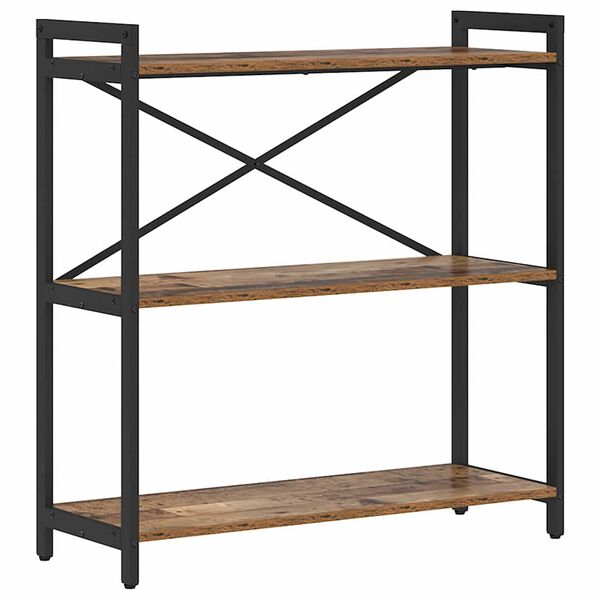 vidaXL Bookshelf Old wood 80 x 30 x 85 cm Engineered Wood