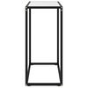 vidaXL Console Table White 60x35x75 cm Tempered Glass