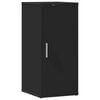 vidaXL Shoe Cabinet Black 32x35x70 cm Engineered Wood