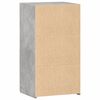 vidaXL Sideboard Concrete Grey 50x42.5x93 cm Engineered Wood