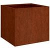 vidaXL Planters 2 pcs 49x47x46 cm Corten Steel