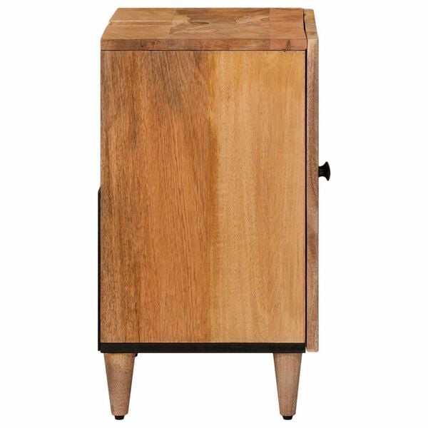 vidaXL Bathroom Sink Cabinet Natural 62 x 33 x 58 cm Solid Mango Wood