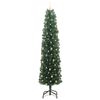 vidaXL Artificial Christmas Tree with 300 LEDs with Stand Green 240 cm