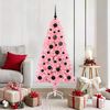 vidaXL Christmas Tree with 150 LEDs with Stand Pink 150 cm PVC