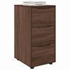 vidaXL Storage Cabinet Brown Oak 40 x 48 x 81 cm Engineered Wood