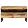 vidaXL Coffee Table 80x55x40 cm Solid Wood Rough Mango