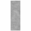 vidaXL Plant Stand Concrete Grey 33x33x100 cm Engineered Wood
