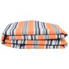vidaXL Awning Replacement Fabric Blue and orange 10 x 1.6 m Fabric