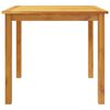 vidaXL 5 Piece Garden Dining Set 85x85x74 cm Solid Wood Acacia