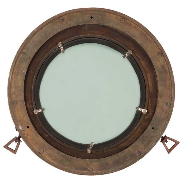 vidaXL&nbsp;Porthole Mirror&nbsp;Wall Hanging&nbsp;&Oslash;38 cm&nbsp;Aluminium and Glass