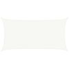 vidaXL Sunshade Sail 160 g/m&sup2; White 4x7 m HDPE