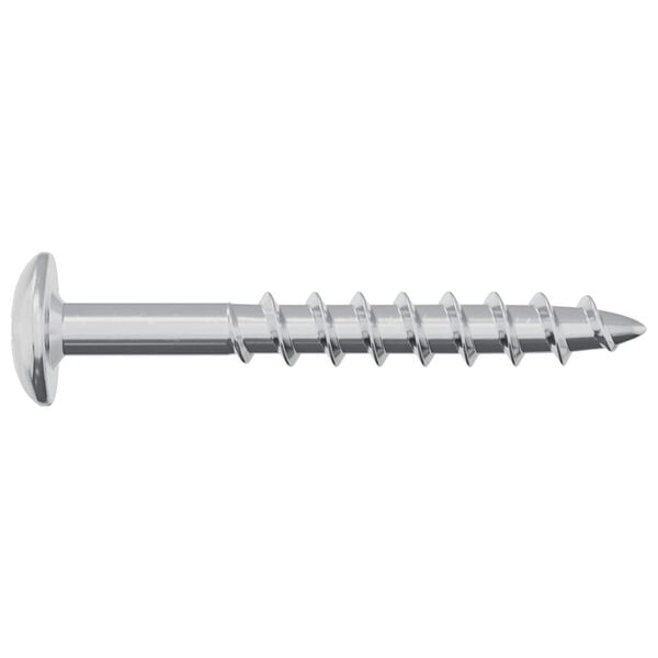 vidaXL Screw 12 pcs Silver 9.8 x 35 mm Iron