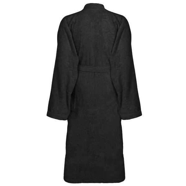 vidaXL Bathrobe KINN Black L Cotton