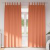 vidaXL Blackout Curtains with Rings 2 pcs Terracotta 260 x 140 cm