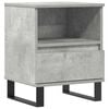 vidaXL Bedside Cabinet Concrete Grey 40x35x50 cm Engineered Wood