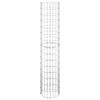 vidaXL Circular Gabion Pole Galvanised Steel &Oslash;30x150 cm