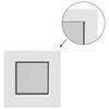 vidaXL Cellar Window RISOR 30 x 30 cm PVC and Glass