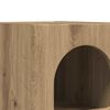 vidaXL Bedside Table Artisan Oak 29.5 x 33.5 x 50 cm Engineered Wood