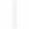 vidaXL Room Divider Bookcase White 67x25x161.5 cm Engineered Wood