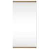 vidaXL Corner Bathroom Mirror Cabinet Oak 30x24x60 cm