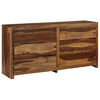 vidaXL Drawer Cabinet Solid Acacia Wood 160x40x80 cm
