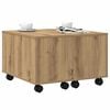 vidaXL Coffee Table Artisan Oak 60x60x38 cm Engineered Wood