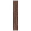 vidaXL Bookcase Brown Oak 80x24x143 cm Engineered Wood