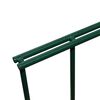 vidaXL 2D Garden Fence Panel 2.008x1.23 m Green