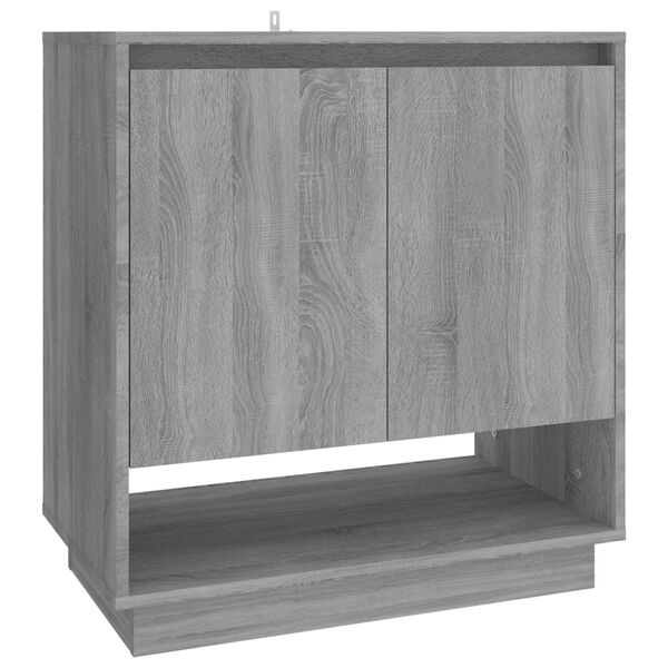 vidaXL Sideboard Grey Sonoma 70x41x75 cm Engineered Wood