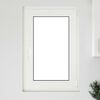 vidaXL Basement Window "RISOR" 60x100 cm Tilt&Turn DIN Right White