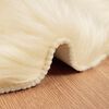 vidaXL Faux Sheepskin Rug Tafalla Cream 80 x 120 cm Polyester