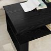 vidaXL Coffee Table Black Oak 90 x 50 x 40 cm Engineered Wood
