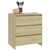 vidaXL Sideboard Sonoma Oak 70x41x75 cm Engineered Wood