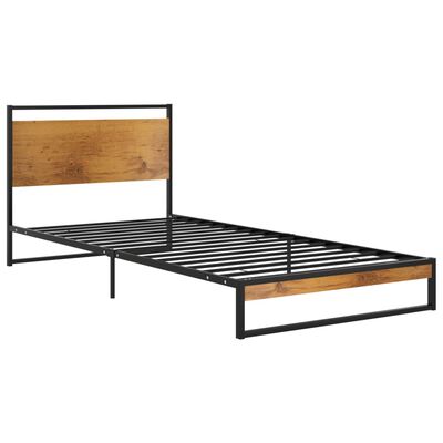 vidaXL Bed Frame Metal 100x200 cm