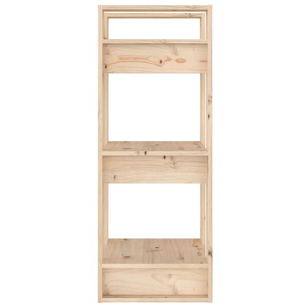 vidaXL Book Cabinet/Room Divider 41x35x91 cm Solid Wood Pine