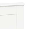 vidaXL Headboard with Headboard White 140 cm Engineered Wood
