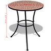 vidaXL Bistro Table Terracotta 60 cm Mosaic