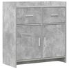 vidaXL Sideboard Concrete Grey 75 x 36 x 80 cm Engineered Wood