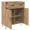 vidaXL Sideboard Artisan Oak 69.5 x 34 x 90 cm Engineered Wood