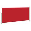 vidaXL Retractable Side Awning 140 x 300 cm Red