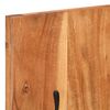 vidaXL Wall-mounted Coat Racks 2 pcs 36x3x110 cm Solid Acacia Wood