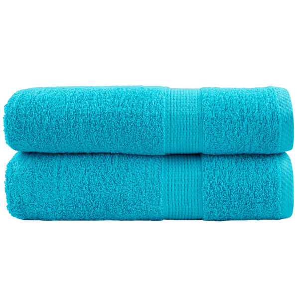 vidaXL Premium Hand Towels SOLUND 2 pcs Turquoise 50x100 cm 600 gsm