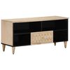 vidaXL TV Cabinet | Natural wood | Solid mango wood | Medium | TV Cabinet